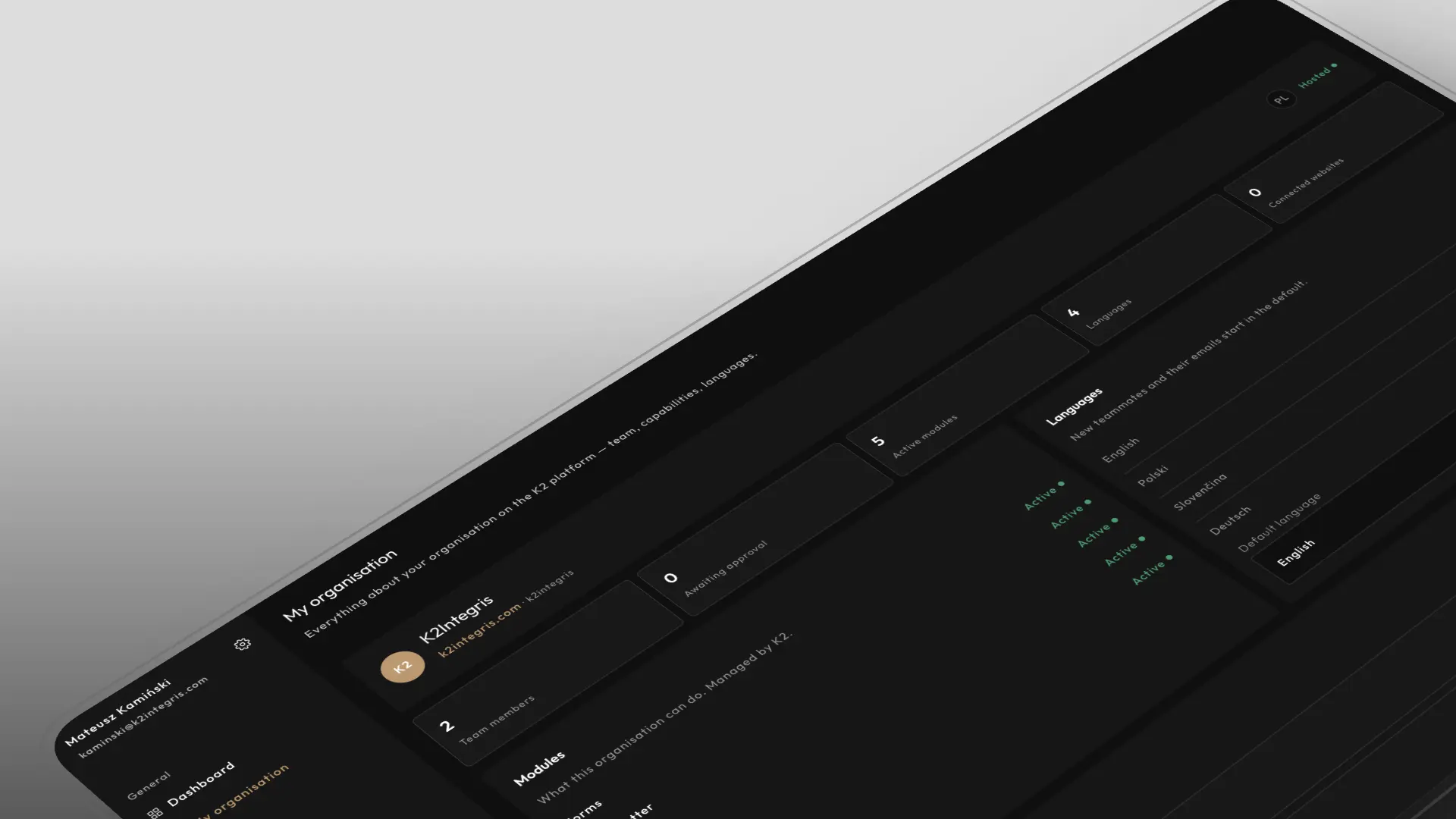 K2Integris – Modular SaaS